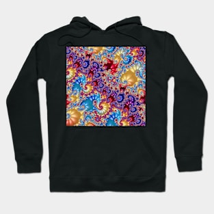 Detailed spiral pattern Hoodie